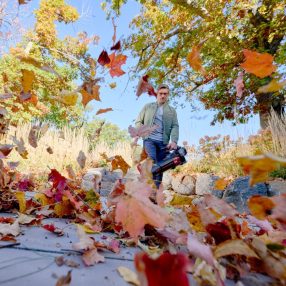 Akkumulátoros lombfúvó